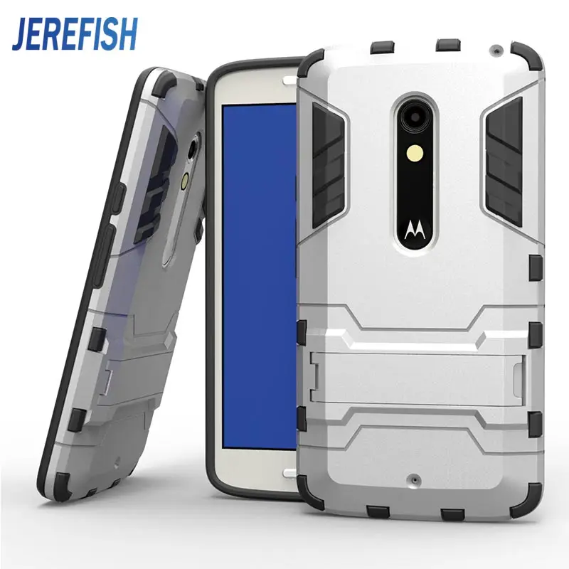 Для Motorola X Play Case XT1561 XT1562 гибридная силиконовая Броня Жесткий пластиковый Чехол