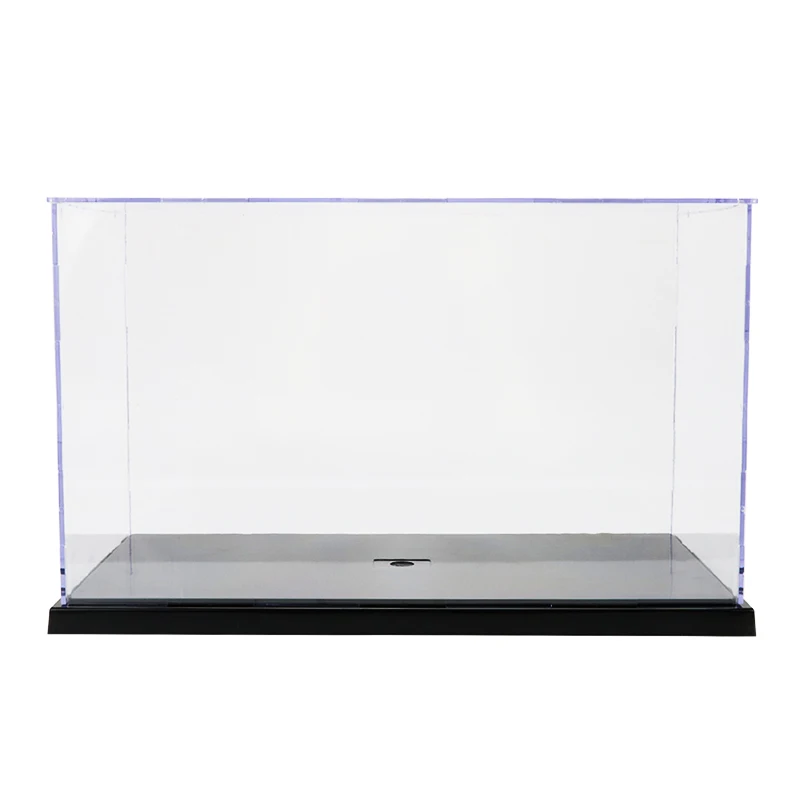  Acrylic Assembly Transparent Display Case Model Building Kits Toy Anime Action Figure Military Sold