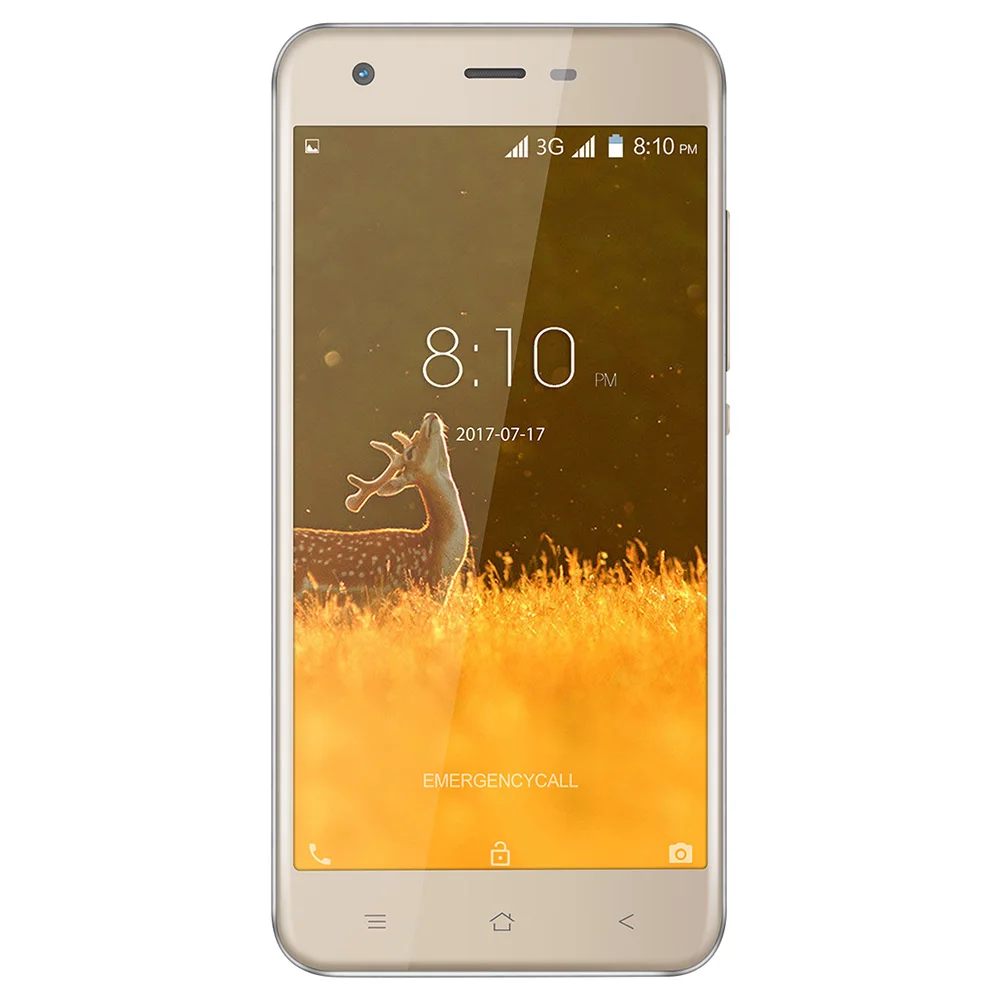 Blackview A7 Android 7 0 MTK6580A 4 ядра 5 &quotHD 16:9 ips Экран 1 ГБ + 8 0.3MP 5MP двойной сзади камеры Bluetooth 3g
