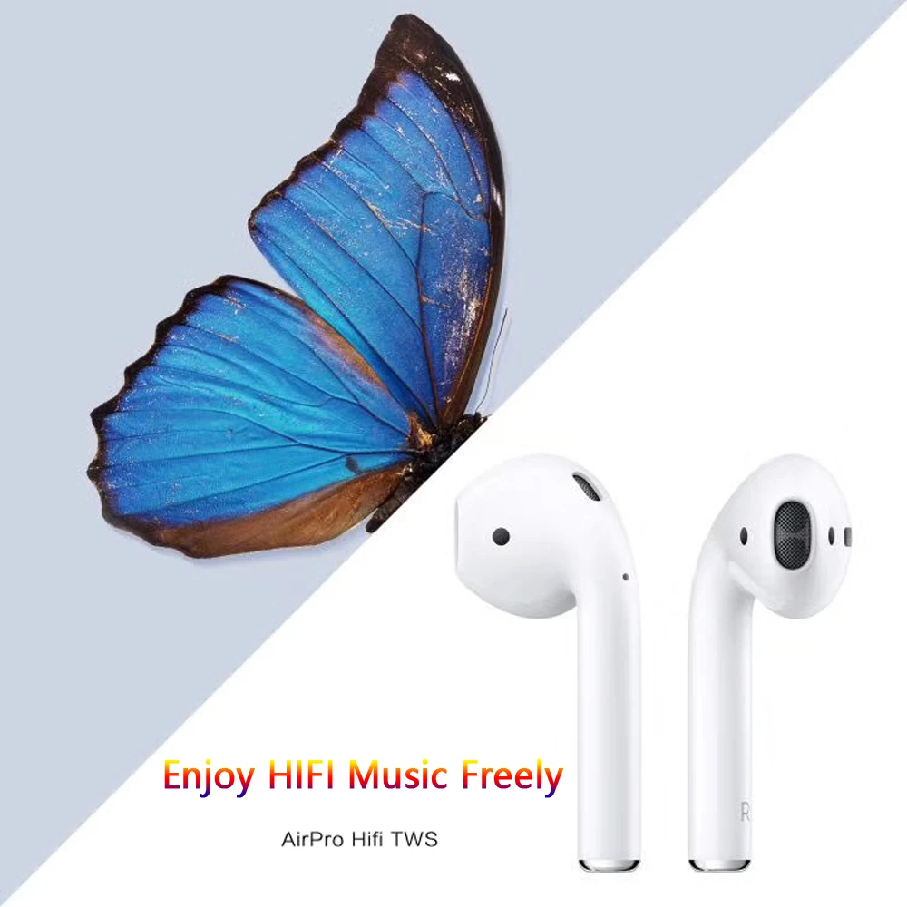 

TEXNANO AIRPRO Bluetooth Earphone Handsfree Stereo Mini Wireless Earbuds not Air Pods Auriculares For Android Apple iPhone 7 8 X