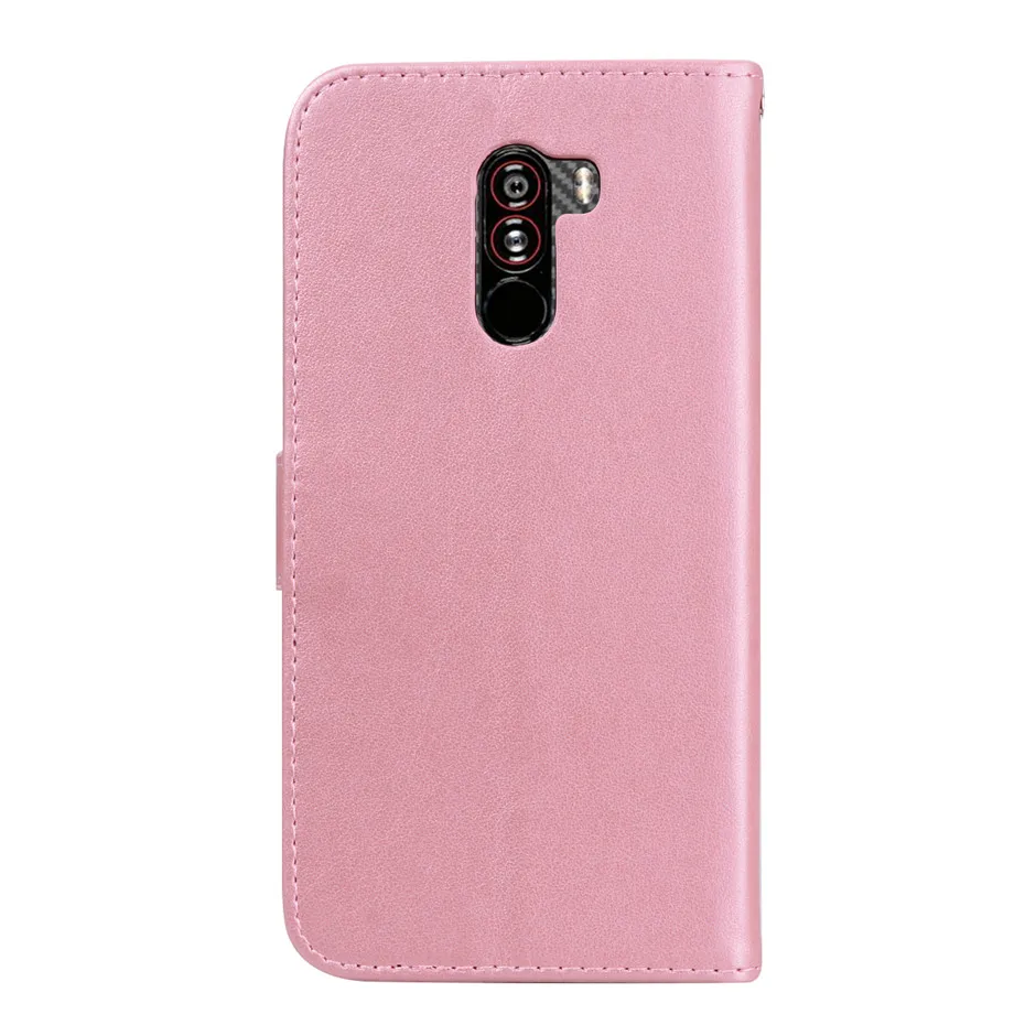 MOUSEMI Pocophone F1 Case Flip Leather Wallet Cover For Redmi 6A 6 Pro S2 For Girls Flower Phone Cases For Xiaomi Mi A1 Case 360 (4)
