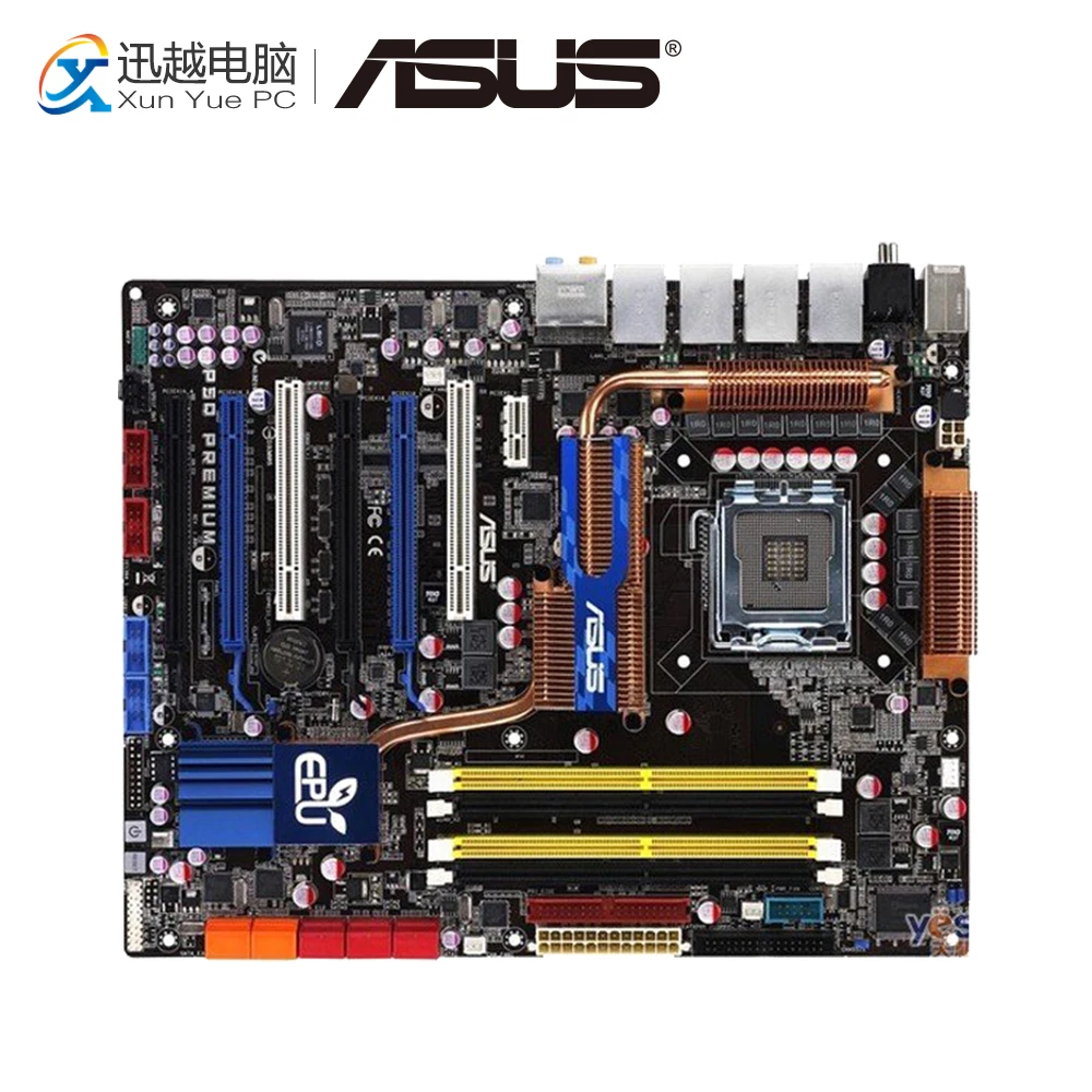 

Asus P5Q Premium Desktop Motherboard P45 Socket LGA 775 DDR2 16G SATA2 USB2.0 ATX