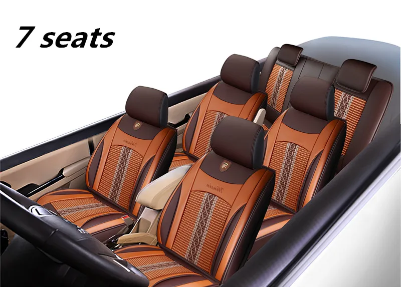 

Customization Car Seat Cover Car pad Car Styling For Hyundai i30 ix35 ix25 Elantra Santa Fe Sonata Tucso Car Seat Cushions