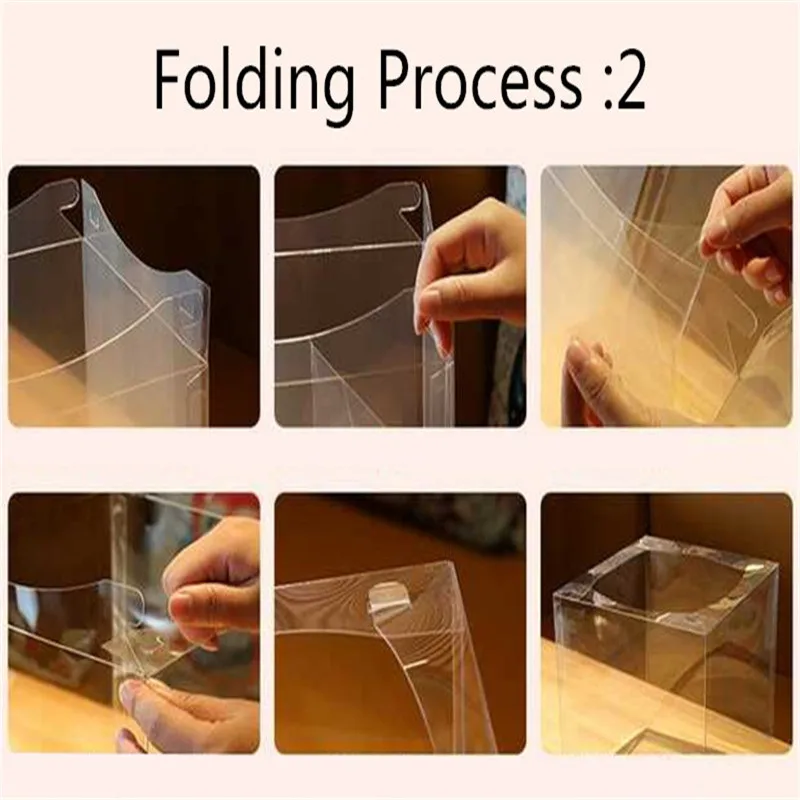 3 размера Подарочная коробка на заказ прозрачная для торта день рождения толстая