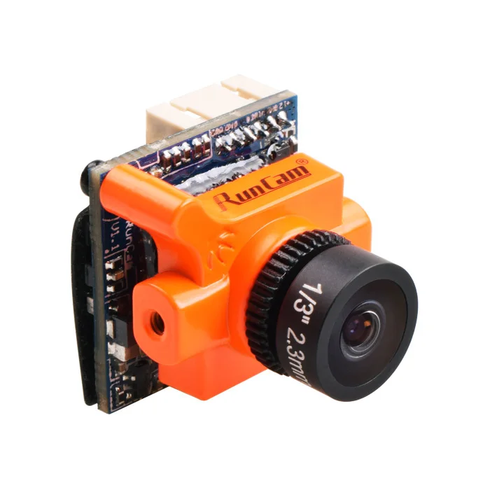 

Newest RunCam Micro Swift 2 600TVL 2.1mm FOV 160 Degree 1/3'' CCD FPV Camera Integrated OSD for FPV Racer drone 6g Mini camera