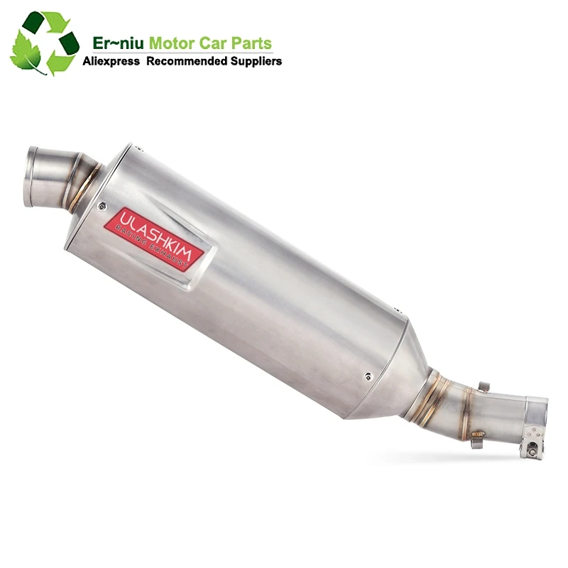 

Full System Slip On For kawasaki ER6N ER6F NINJA650R 2012-2016 ER 6N 6F Motorcycle Exhaust Muffler Middle Link Pipe DB KILLER