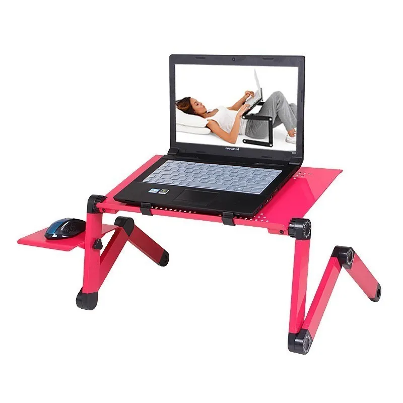 

Alloy Aluminium Notebook Computer Table Dormitory Artifact Fold Table Slacker To Work In An Office Bed Desk