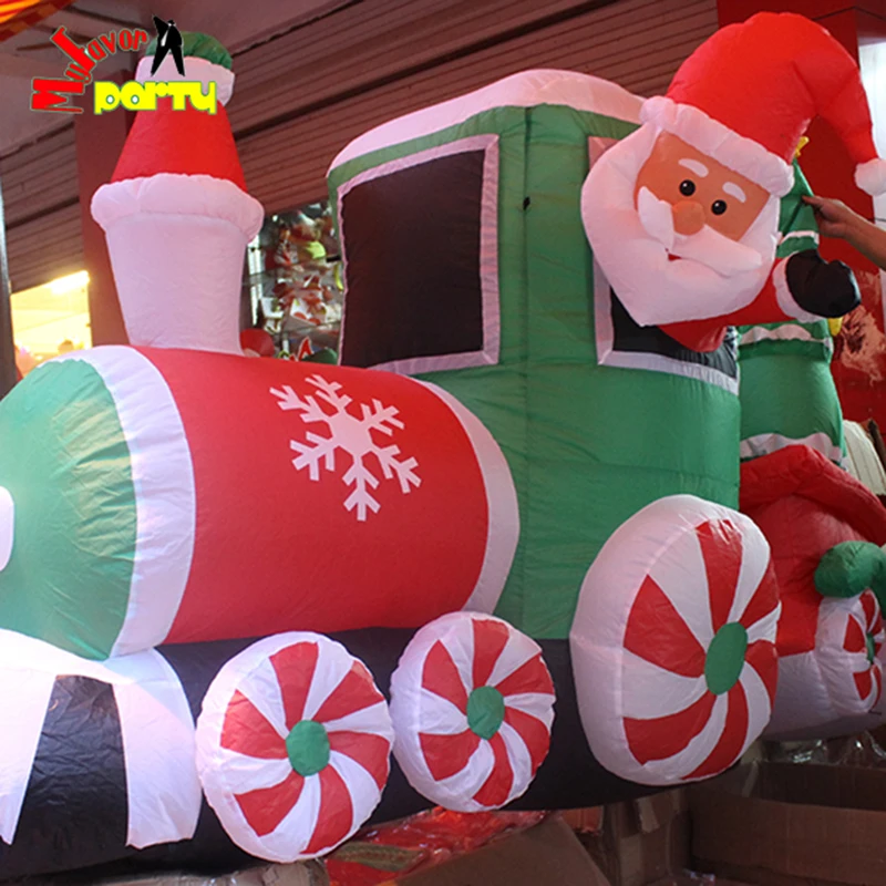 highest quality 8 ft 24m christmas led lighted inflatable train blow up airblow yard decoration in christmas from home garden on aliexpresscom - Blow Up Christmas Decorations highest quality 8 ft 24m christmas led lighted inflatable train blow up airblow yard decoration in christmas from home garden on aliexpresscom - Blow Up Christmas Decorations