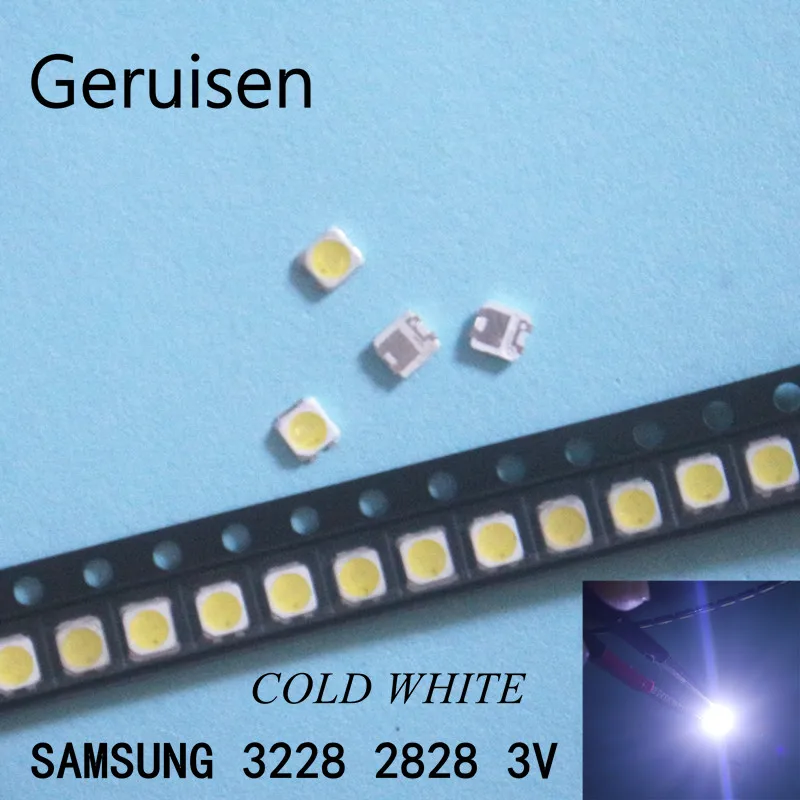 2000 шт. для SAMSUNG 2828 светодиодная подсветка TT321A 1 5 Вт 3 с стабилизатором в 3228 холодный