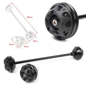 

NewMotor Front Rear Axle Fork Crash Slider Protector Cap for BMW R1200GS/LC 2013-2017 & R1200GS LC /ADV Adventure 2014-2017