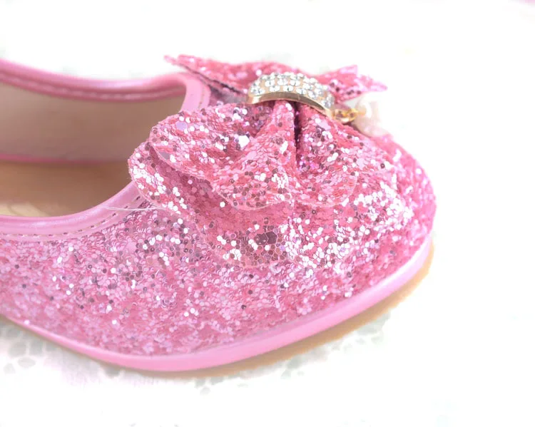 Весенняя блестящая обувь принцессы для девочек; Детские свадебные сандалии; шапка из искусственной кои = жи; детская Праздничная обувь; размеры 27-37