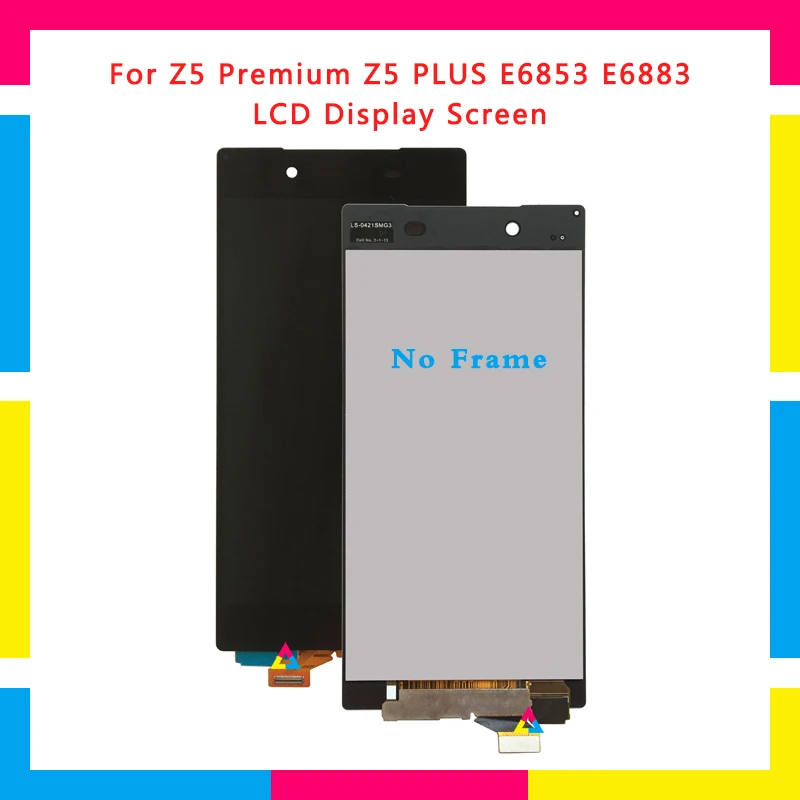 

LCD Display Screen With Touch Screen Digitizer Assembly For Sony Xperia Z5 Premium E6853 E6883 Z5 Plus