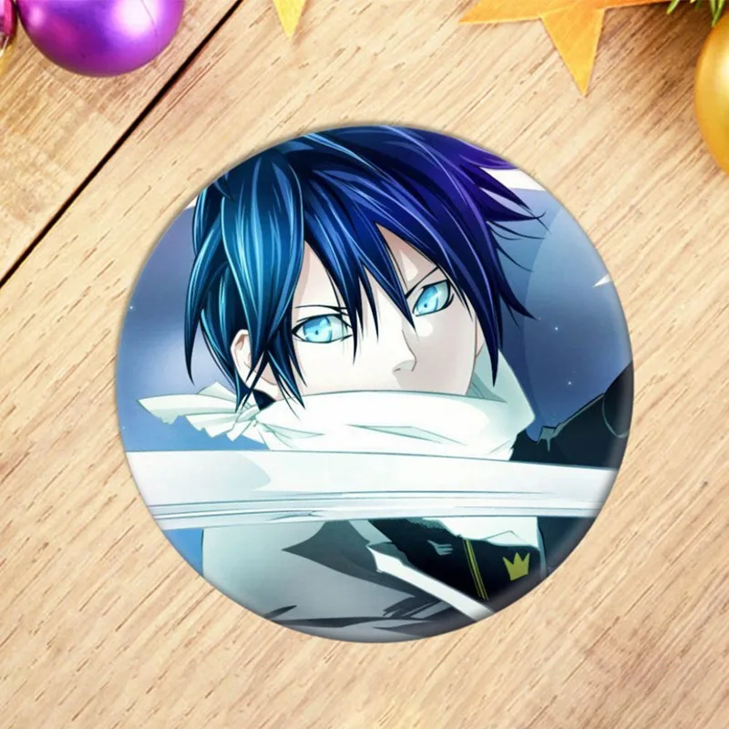 1 шт. аниме Noragami Aragoto Yato значок косплея Iki hijori Брошь булавка Yukine коллекция значок для рюкзака одежда