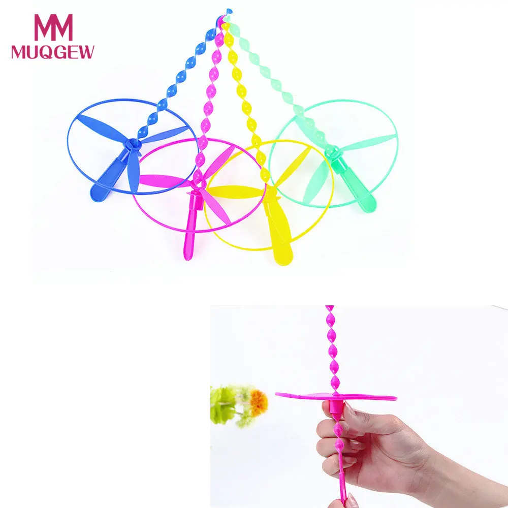 

40pcs Plastic Bamboo Dragonfly Propeller Outdoor Toy Children Kids Gift Flying funny gadgets toys for children