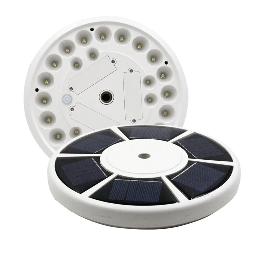 

Solar Powered Flag Pole Light 26Leds Ultra Bright Dusk to Dawn Auto ON/OFF Waterproof Wireless Night Lighting White 6000K