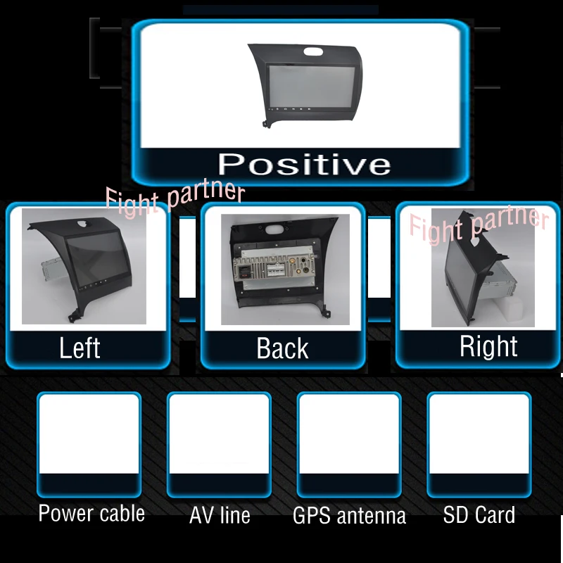 Sale Factory price 9inch Android 7.1 android car dvd player gps navigation for Kia CERATO K3 FORTE 2013 2014 2015 2016 5