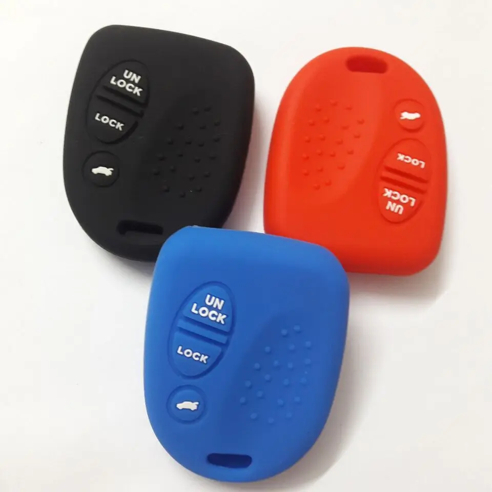Car Key Shell Key Accessory Auto Silicone Key Bag for Holden COMMODORE VS VT VX VY VZ WH WK WL Silicone Cover 3 Button Car KEY