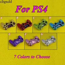 Cltgxdd Беспроводной игра хром геймпад оболочка для PS4 Беспроводной контроллер Набор из 7 цветов