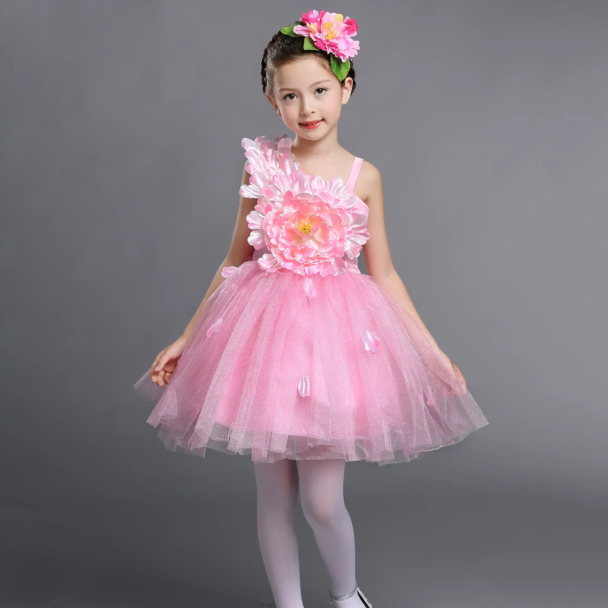 Vestido Corto Amarillo Blanco Rosa Para Desfile De Flores Para Ninas Vestido De Fiesta De Graduacion Tamano 2 A 12 Vestido De Fiesta De Cumpleanos Para Ninos 5 Anos Vestido De Cumpleanos 5 Yearslos