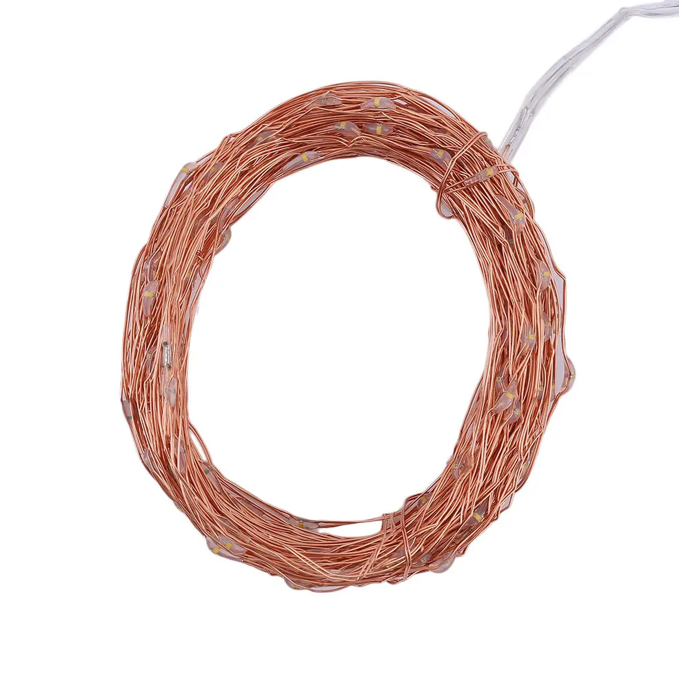 

5 PCS 3M 30 LEDs Battery Operated LED String Lights With Milky White Battery Case