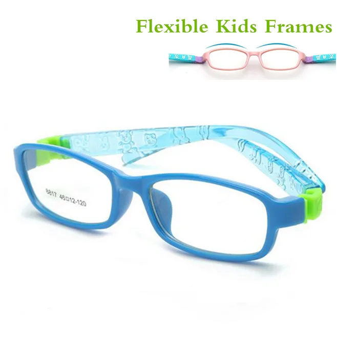 Гибкие без винта дети рамки очки мальчик детские очки гибкие дети s TR оптический стекло 8817