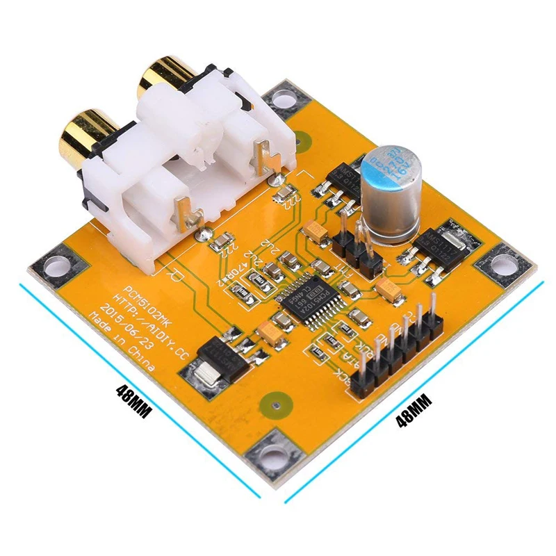 PCM5102 декодер DAC I2S плеер за ES9023 собранный доска PCM1794 для Raspberry Pi, лидер продаж