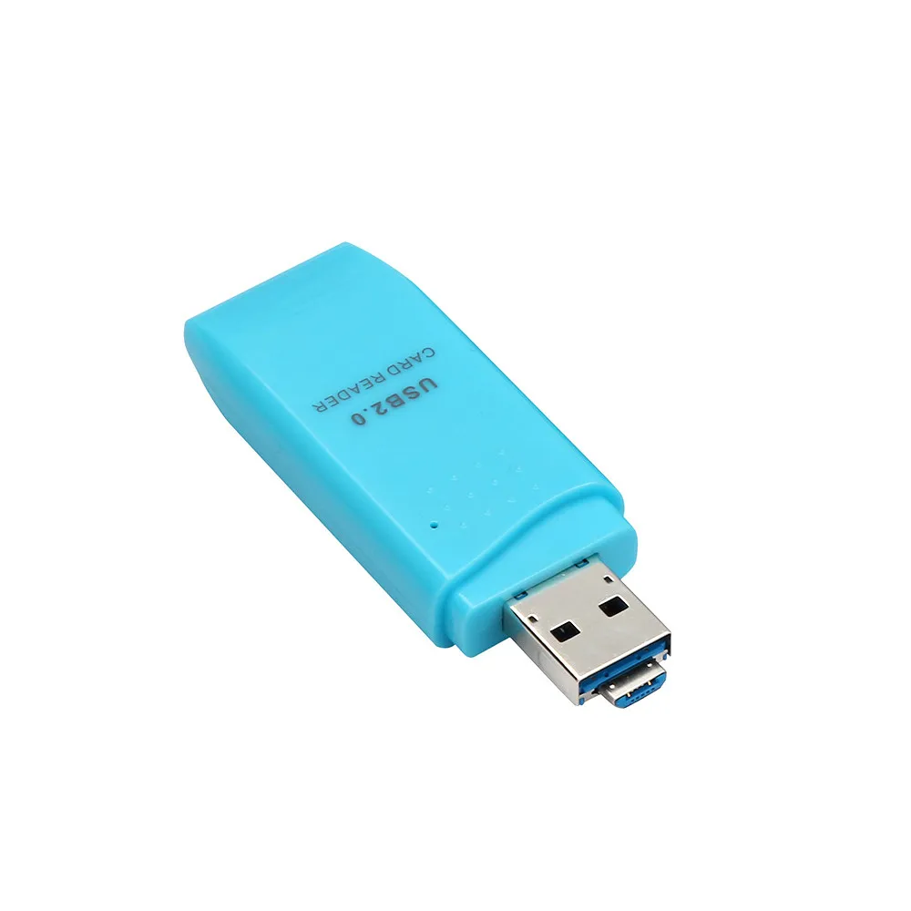 Мини USB 2.0 OTG Micro SD/SDXC TF Card Reader адаптер и диск падения