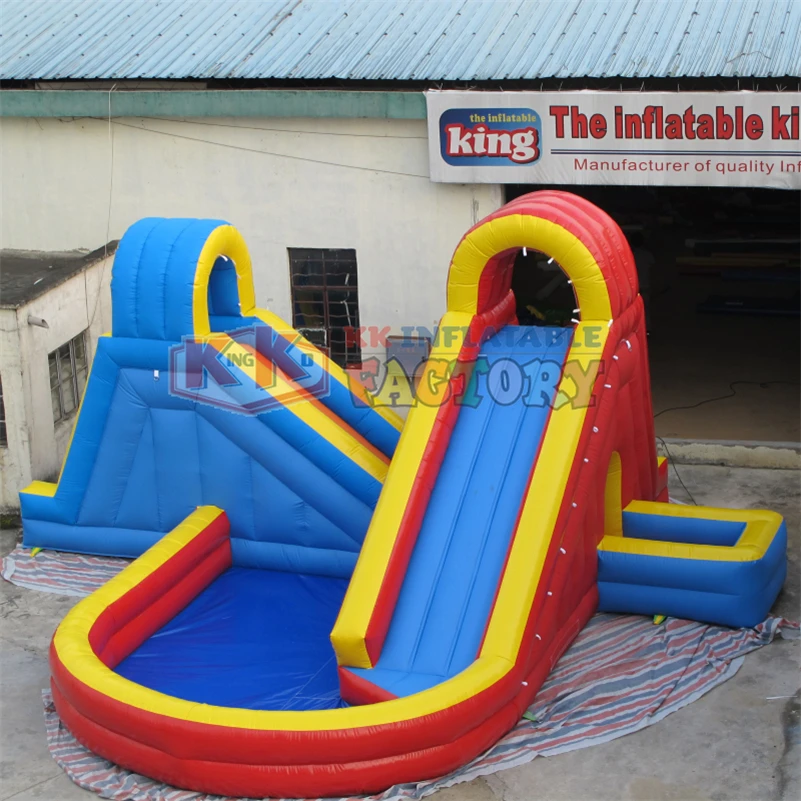 

Factory Customized Design Kids Twist Water Slide Inflatable Giant Inflatable Water Slide For Sale