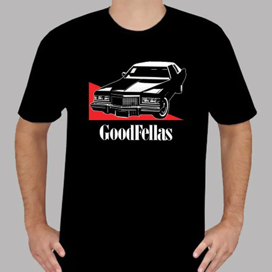 Новая мужская черная футболка Goodfellas Mafia Car Symbol размер S до 3XL | Мужская одежда