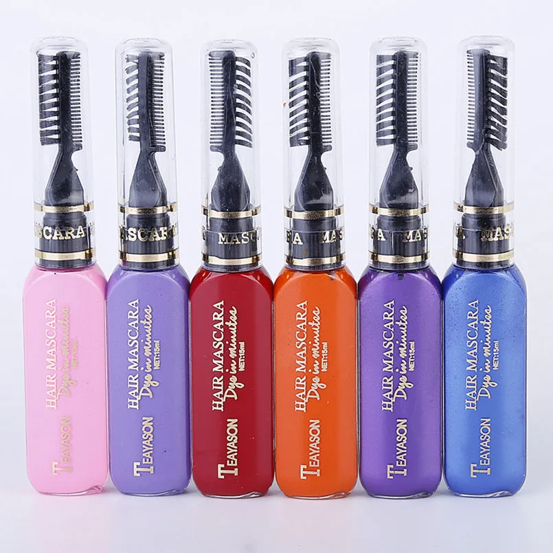 13 Colors One-time Hair Color Hot Sale Temporary Hair Dye Non-toxic DIY Hair Color Makeup Mascara Dye Cream Solid Hair Maquiagem 13 Colors One-time Hair Color Hot Sale Temporary Hair Dye Non-toxic DIY Hair Color Makeup Mascara Dye Cream Solid Hair Maquiagem