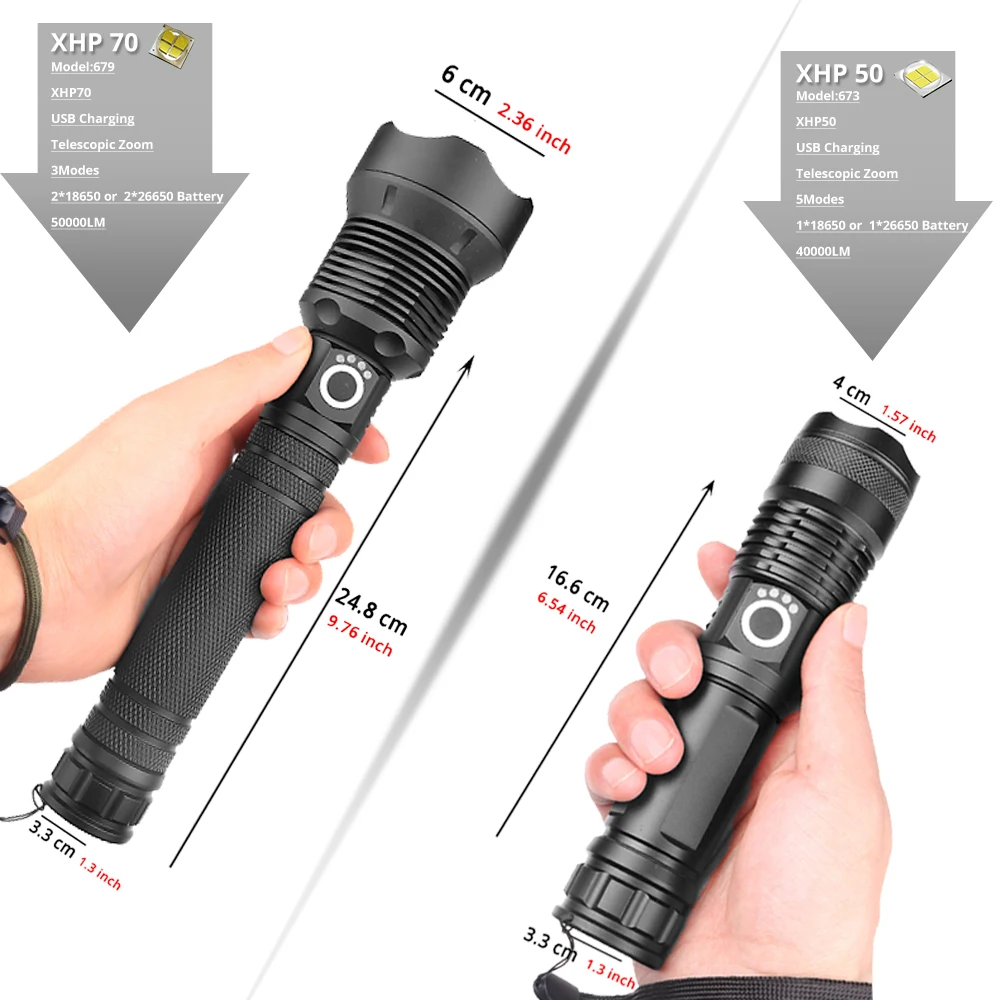 80000LMs قوية مصباح ليد جيب XHP70 XHP50 USB قابل لإعادة الشحن التكبير الشعلة XHP70.2 18650 26650 الذاتي الدفاع الصيد مصباح 80000LMs قوية مصباح ليد جيب XHP70 XHP50 USB قابل لإعادة الشحن التكبير الشعلة XHP70.2 18650 26650 الذاتي الدفاع الصيد مصباح