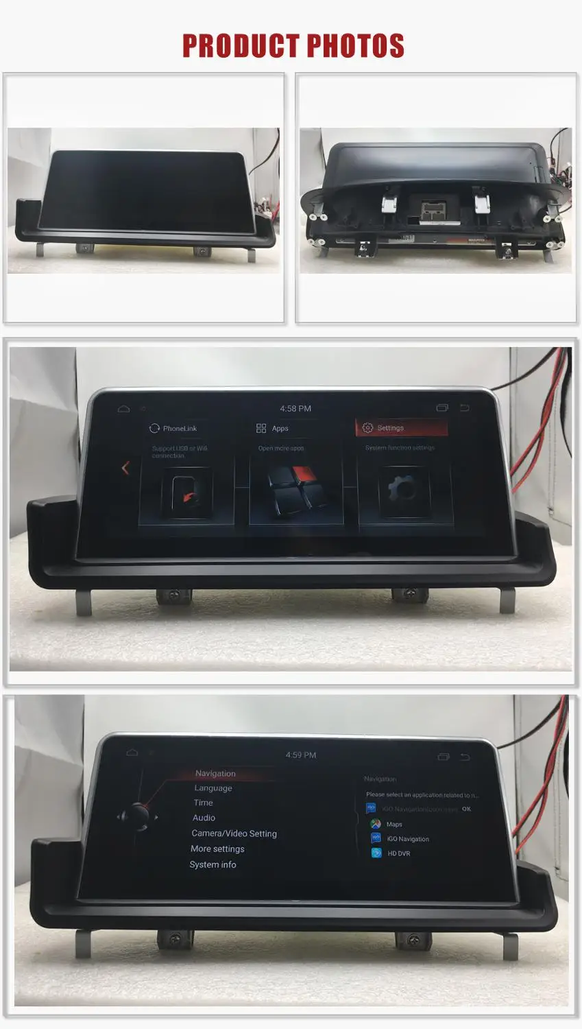 Sale KANOR 10.25" IPS screen PX6 Six Core 4+32G Android 8.1 car radio multimedia palyer for BMW 3 serise E90 E91 E92 E93 GPS WIFI BT 2