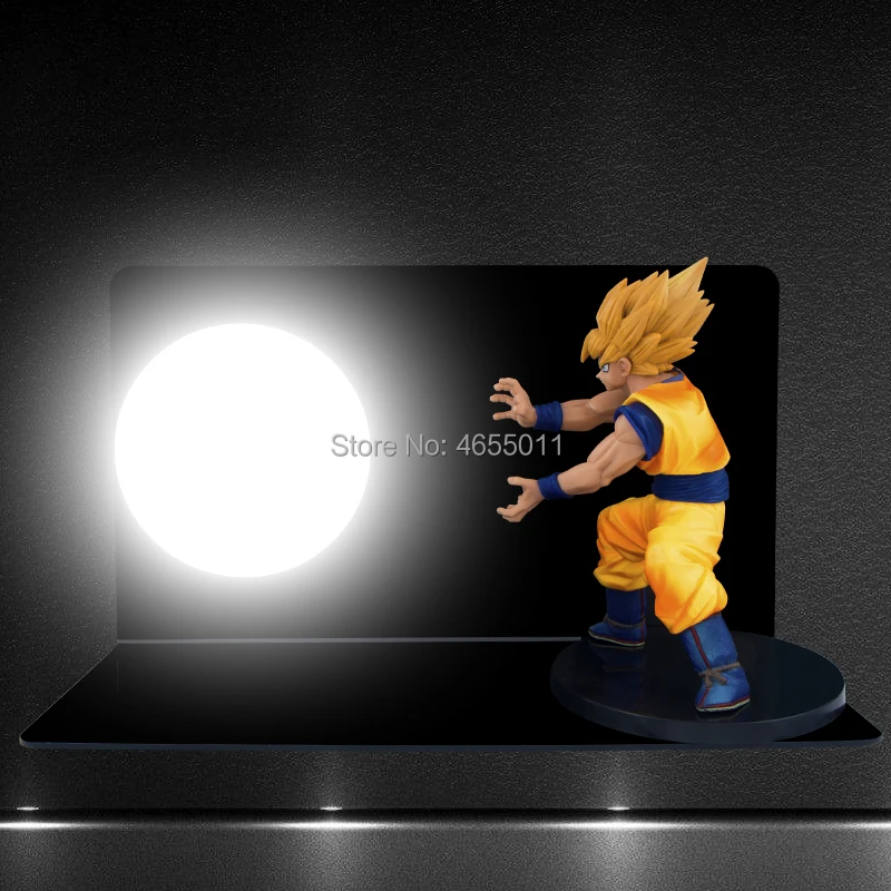 S. orange из мультфильма «Жемчуг дракона Супер Saiyan Goku Вегета лопуха Гохан прочность бомбы настольная лампа светодиодный Ночной светильник DIY декоративный светильник Инж