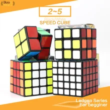 Shengshou ledgen 2x2/oneplus 3/OnePlus x 3 4x4 5x5 Magic Cube 2x2x2, 3x3x3, 4x4x4, 5x5x5, Скорость куб, головоломка, куб Волшебные magico черная игрушка для детей