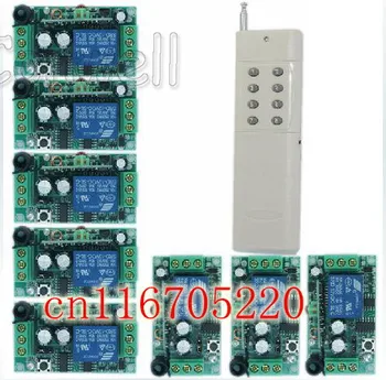 

Long Distance 10A DC 12V 1 CH RF 3000m Wireless Remote Control Relay Switches 8 Receiver&Transmitter Garage Doors Electric