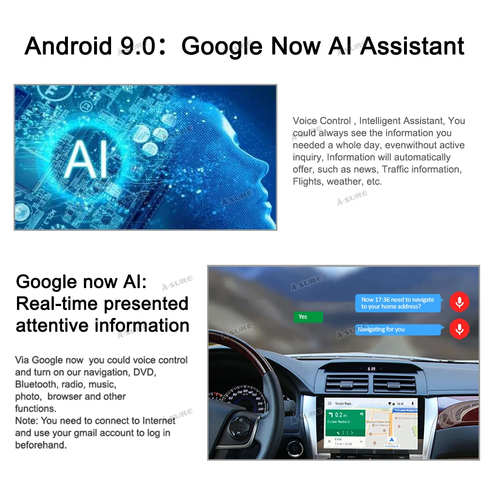 Best A-Sure 7 Inch 2 Din Android 9.0 Car Auto Radio GPS DVD Player Sat Stereo Navigation For BMW E46 1998-2006 M3 DAB+ 32GB ROM 5 Best A-Sure 7 Inch 2 Din Android 9.0 Car Auto Radio GPS DVD Player Sat Stereo Navigation For BMW E46 1998-2006 M3 DAB+ 32GB ROM 5