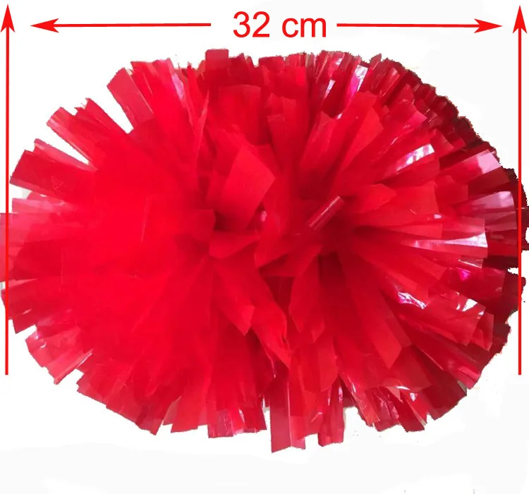 32 سنتيمتر الكريات البيضاء التشجيع (2 أجزاء/وحدة) هتاف أضاليا مع مقبض بلاستيكي الأوسط مزيج اللون يمكن شحن