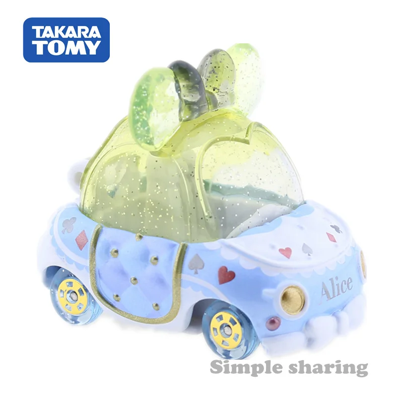 Takara Tomy TOMICA disney Моторс ювелирный путь Алиса Аниме Фигурка автомобиль игрушка