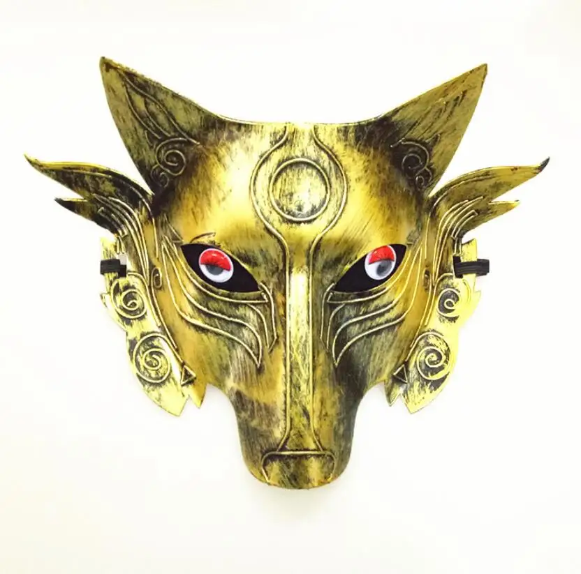 

Party Masks Venice Carving Retro Rome Wolf Head Masquerade Masks Terrorist Scary Horror Mask Venetian Carnival Mask