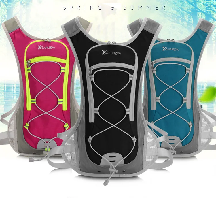 Perfect 2In 1 Cycling Backpack Water Bag Waterproof Shoulder Backpack Ultralight Sport Riding MTB Hydration Backpack Running Bicycle Bag 72