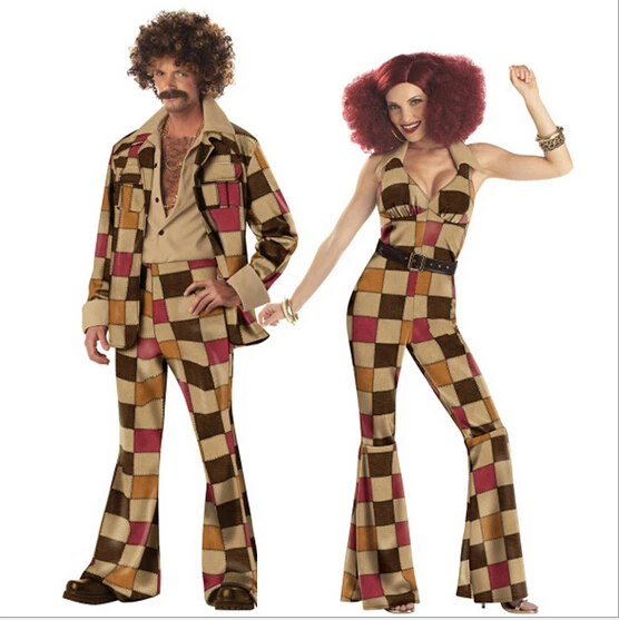 Мужской wo Мужской 60 s 70 s ретро Костюм хиппи 1960 s 1970 s Go Girl костюмы в стиле диско Мужской наряд в стиле диско M XL