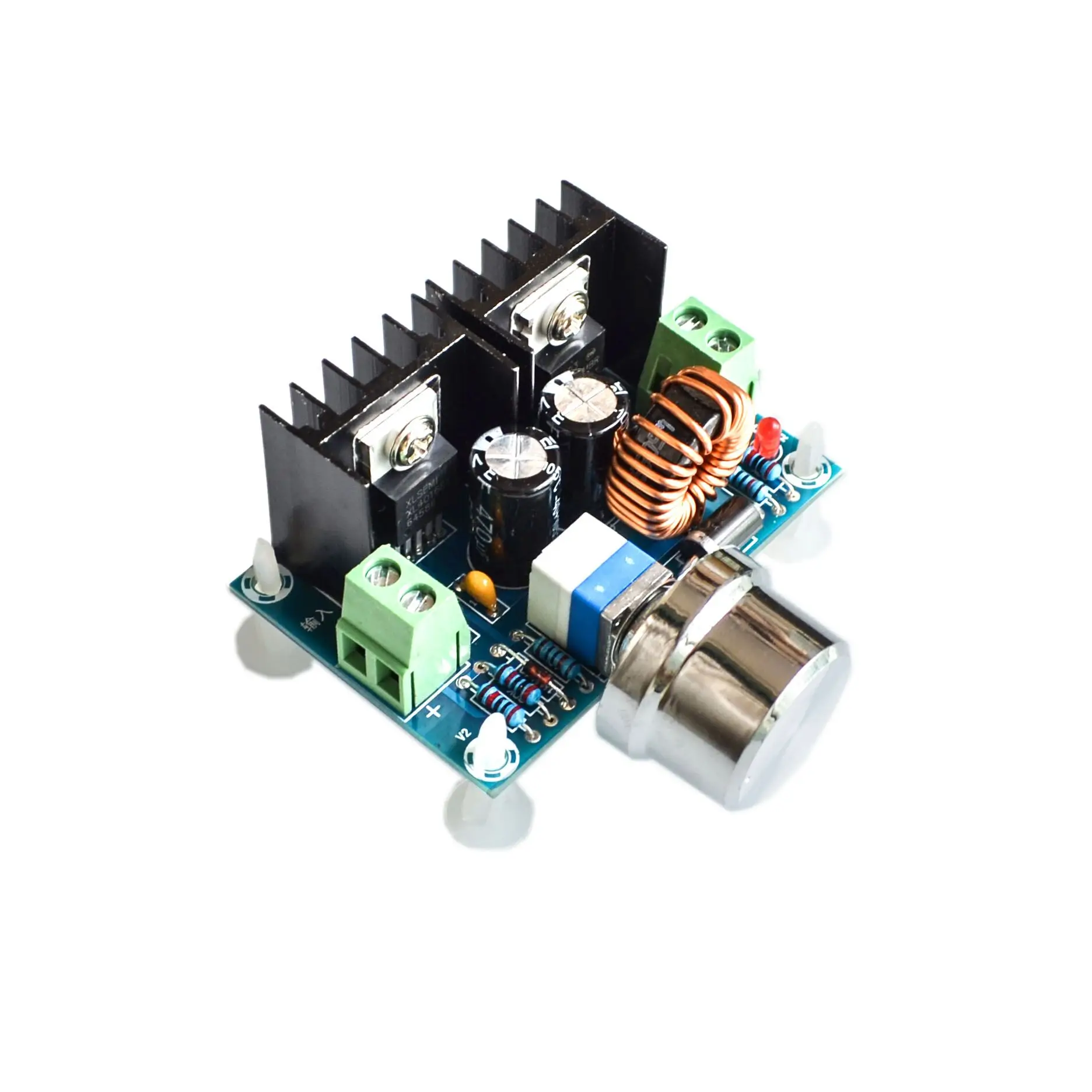 

DC-DC XH-M401 buck module XL4016E1 high power DC voltage regulator with maximum 8A band voltage regulator