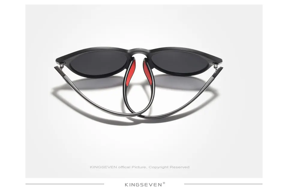 KINGSEVEN TR90, винтажные мужские солнцезащитные очки, поляризационные, овальная оправа, солнцезащитные очки для женщин и мужчин, унисекс, очки для ночного видения, Oculos De Sol