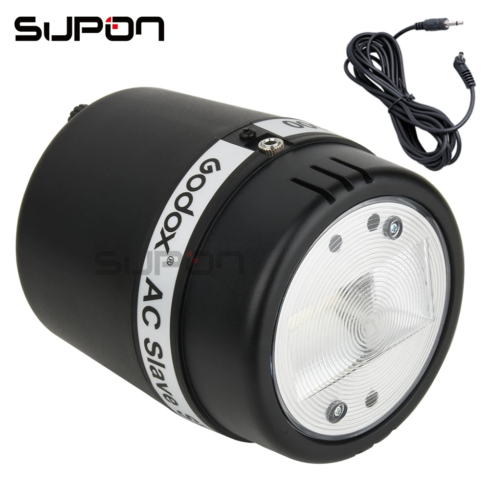 Godox Sy8000 светодиодный светильник для фотостудии стробоскоп светильник AC Slave Flash Bulb E27 220V