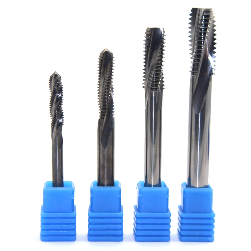 

1PC spiral groove M10 H2 solid carbide tap processing thread tap spiral groove