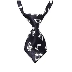 Собака Кошка Pet Прекрасный очаровательны галстук черный (7)