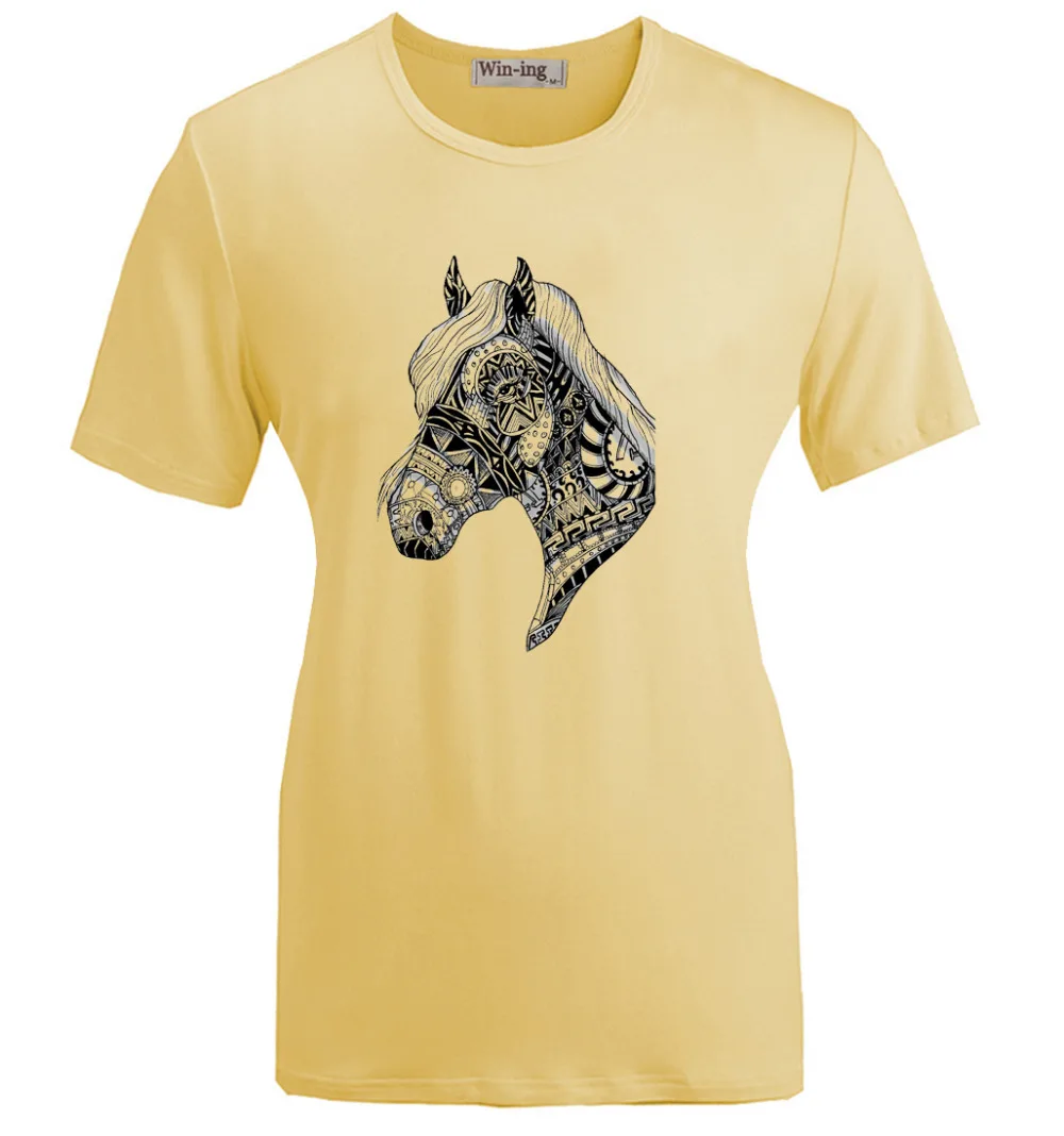 Aliexpress Buy Unicorn horse head VTG Quote Design Printed Printed T Shirt Women s Girl s Graphic Tee Tops Tshirt Grey White Yellow from Reliable
