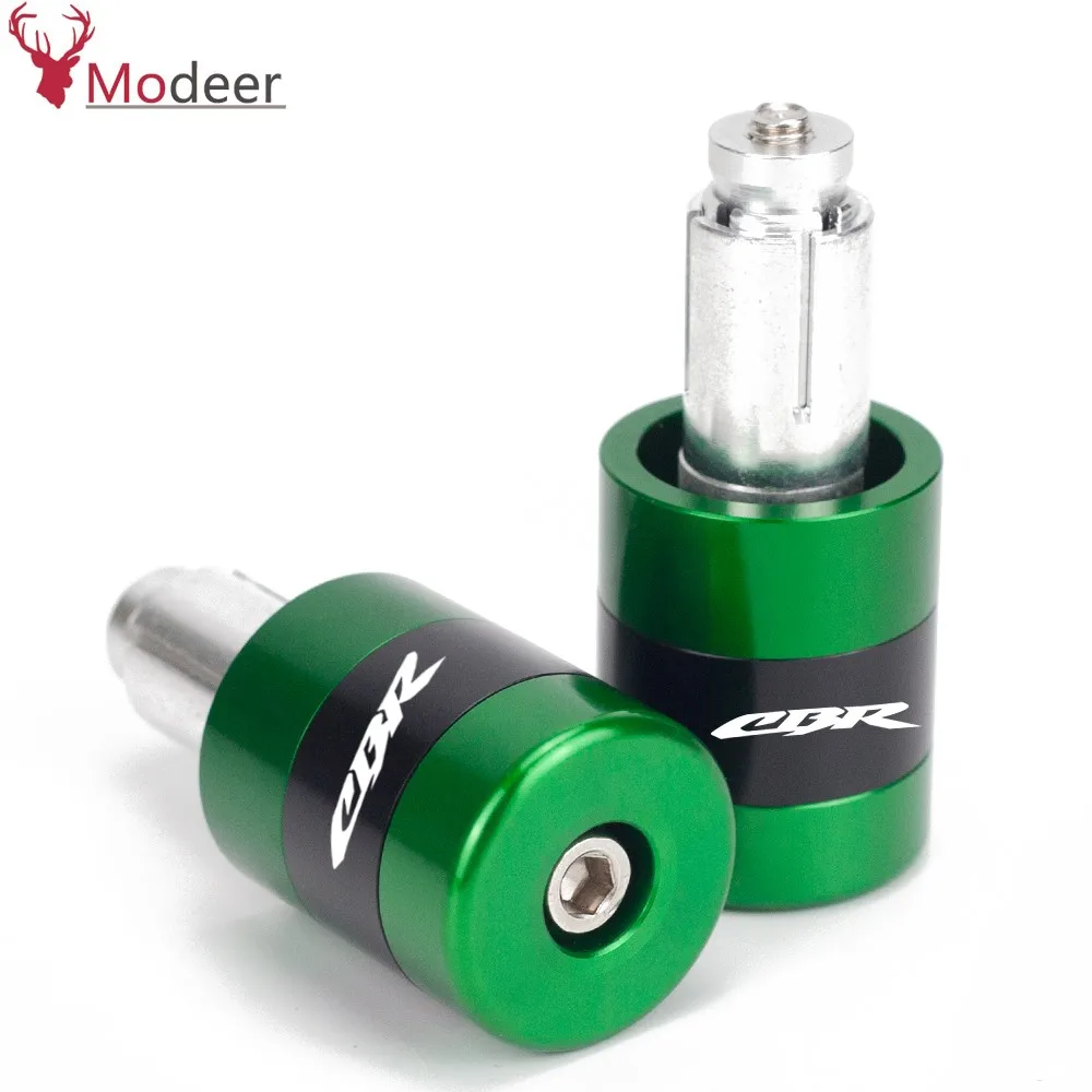 CBR LOGO Motorcycle handle bar ends handlebar grips 7822mm hand cap For HONDA cbr 600 rrf4if4 1000rr cbr1000rr CBR600RR (14)_Jc