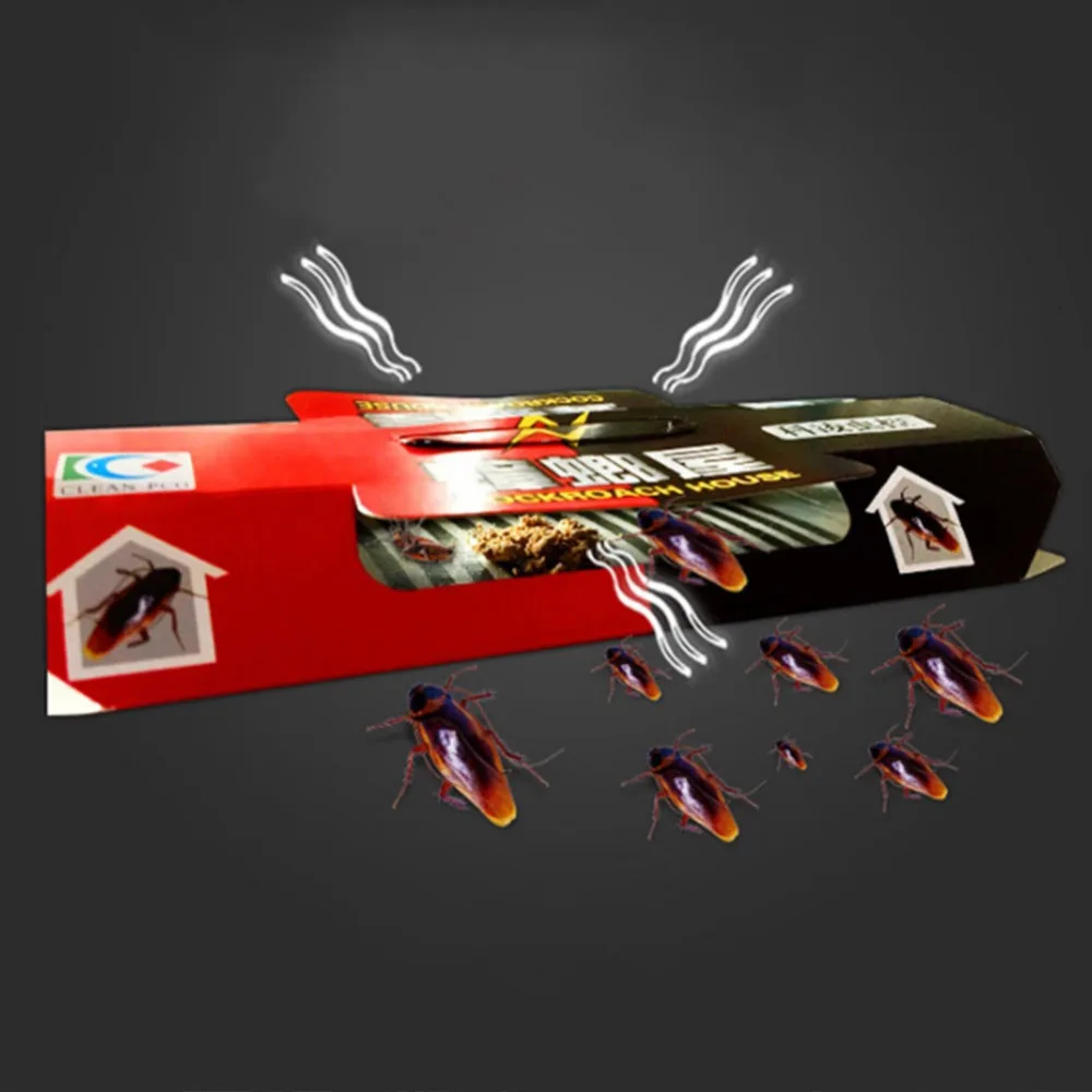 

Non-toxic Cockroach Killer Trap Sticker Anti Mosquito Cockroach Repeller Killer Bait Trap Control Sticker Pest Insect Reject