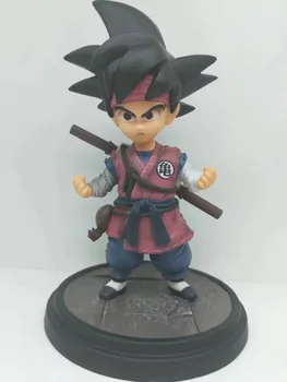 

12CM Dragon Ball Z Kid Goku Cute vision PVC Action Figure Toy sd-Dragon Ball WuKong figure Toy Gift